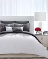 Vince Camuto Home Vince Camuto Lyon Full/queen 3 Piece Comforter Set In Blush And White