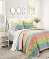 LUSH DECOR ROYAL EMPIRE REVERSIBLE KING QUILT SET