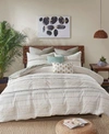 Ink+ivy Inkivy Nea Boho Stripe Cotton Duvet Cover Sets In Multi