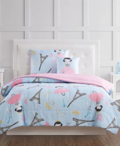 My World Paris Princess Comforter Set Collection Bedding In Multi