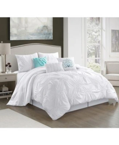 Nanshing America Erasmus Comforter Sets Bedding In White