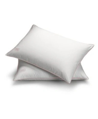 PILLOW GAL WHITE GOOSE DOWN WITH REMOVABLE PILLOW PROTECTOR SET OF 2