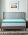 LUCID DREAM COLLECTION BY LUCID 3 GEL FOAM MATTRESS TOPPER COLLECTION