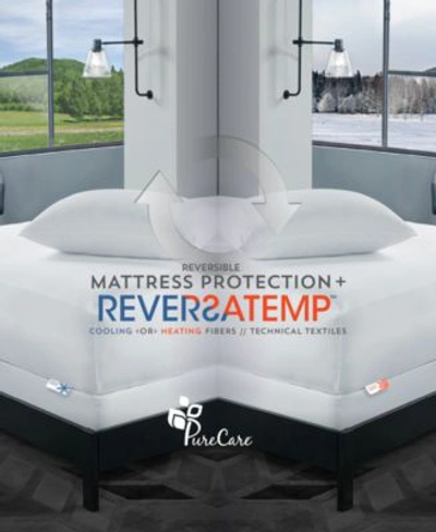 Pure Care Reversatemp Mattress Protector Collection In White