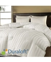 BLUE RIDGE DURALOFT DOWN ALTERNATIVE 500 THREAD COUNT DAMASK STRIPE COMFORTERS