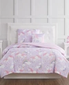 My World Rainbow Unicorn Comforter Set Collection Bedding In Multi