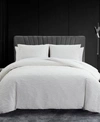 VERA WANG ABSTRACT CRINKLE DUVET COVER SET COLLECTION