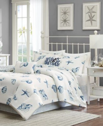 Harbor House Beach House 3 Pc. Reversible Comforter Sets Bedding In Blue