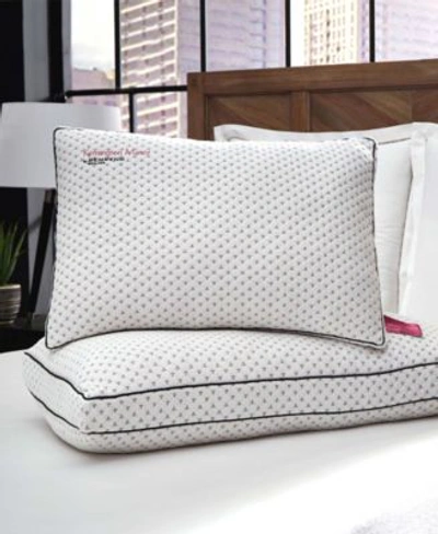 Behrens England 1834 Kensington Manor Charcoal Infused Memory Foam Sleep Pillow In White