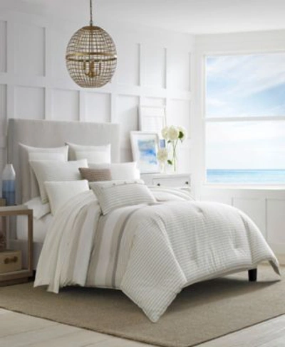 Nautica Saybrook Duvet Sets Bedding In Mocha