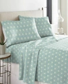 Celeste Home Cotton Heavy Weight Flannel Sheet Sets Bedding In Corsage