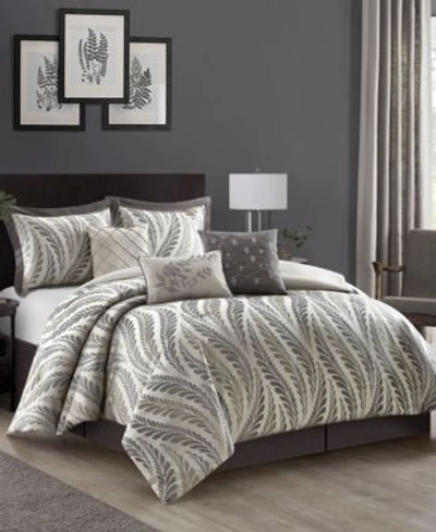 Stratford Park Carmen 7 Piece Comforter Set Collection Bedding In Taupe