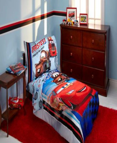 Disney Cars Toddler Bedding Decor Collection Bedding In Red
