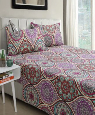 Harper Lane Tamara Sheet Set Collection Bedding In Purple