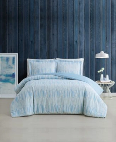 Brooklyn Loom Trevor Comforter Collection Bedding In Blue