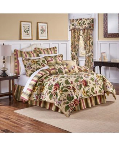 Waverly Closeout Laurel Springs 4pc Comforter Set Collection Bedding In Parchment