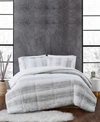 Christian Siriano New York Snow Leopard Comforter Set Collection Bedding In Beige/khaki