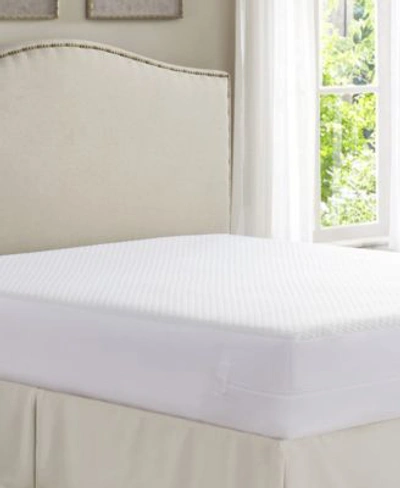 All-in-one All In One Comfort Top Mattress Protector With Bed Bug Blocker In White