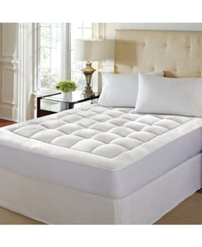 Rio Home Fashions Pure Rest 1.5 Washable Memory Foam Mattress Pad Collection In White