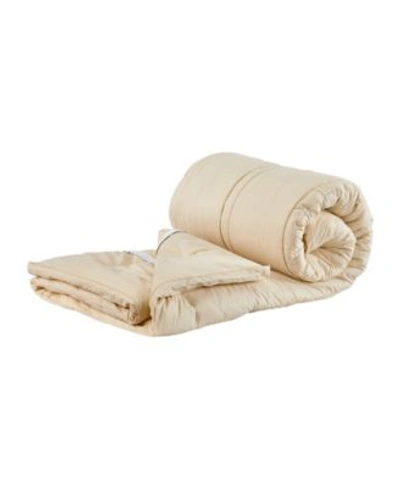 Sleep & Beyond Draft Sleep Beyond Mymerinoorganic Merino Wool Mattress Topper Collection 1.5 Thick Collection In Ivory