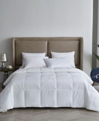 Kathy Ireland Brrr Pro Cooling All Season Tencel Lyocell Polly Filled Comforter In White