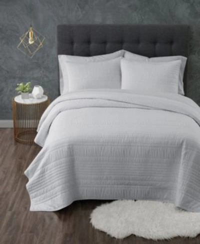 Truly Calm Quilt Sets In White