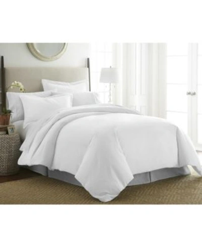 Pointehaven 525 Thread Count Duvet Set Bedding In Ivory Pearl