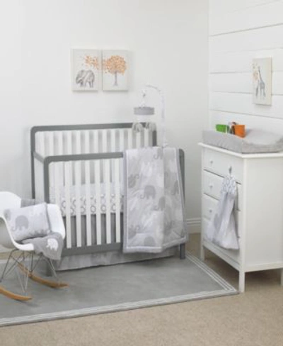 Nojo Elephant Dream Baby Bedding Collection Bedding In Grey