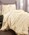 Lush Decor Belle 4-pc. Full/queen Comforter Set In Blush