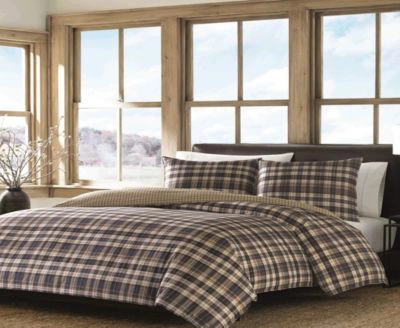 Eddie Bauer Port Gamble Dusted Indigo Comforter Set Bedding