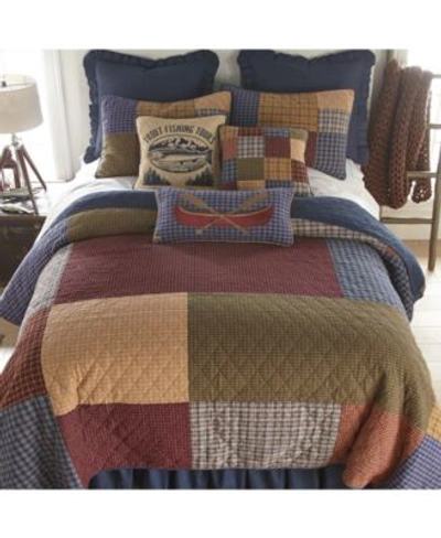 American Heritage Textiles Lakehouse Cotton Quilt Collection Bedding In Multi