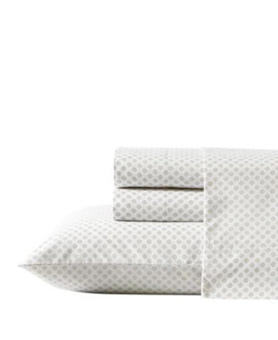 Stone Cottage Millstone Cotton Percale Sheet Set Collection Bedding In Beige