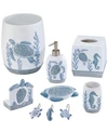 AVANTI CAICOS SEA TURTLES RESIN BATH ACCESSORIES