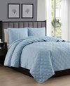 Cathay Home Inc. Oversize Lightweight Quilt Sets In Dark Grey