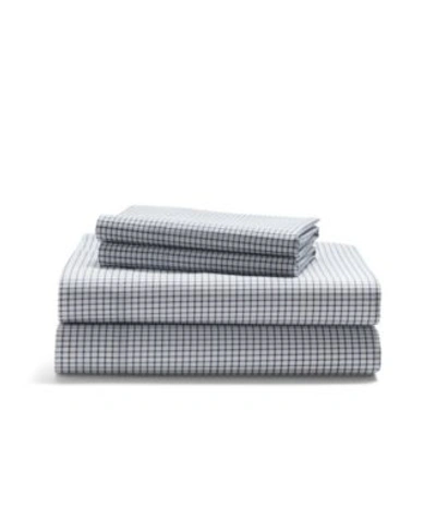 Lauren Ralph Lauren Sloane Checked Cotton Percale Sheets Bedding In Navy