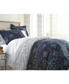 SOUTHSHORE FINE LINENS PREMIUM ULTRA SOFT BOTANICALPRINTED 3PIECE COMFORTER SHAM SET