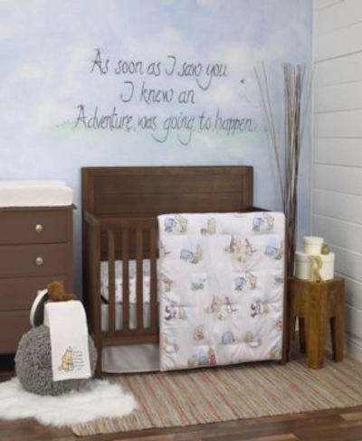 Disney Winnie The Pooh Nursery Collection Bedding In Light Brown
