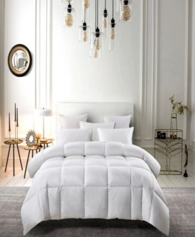 Serta Light Warm White Down Fiber Comforter
