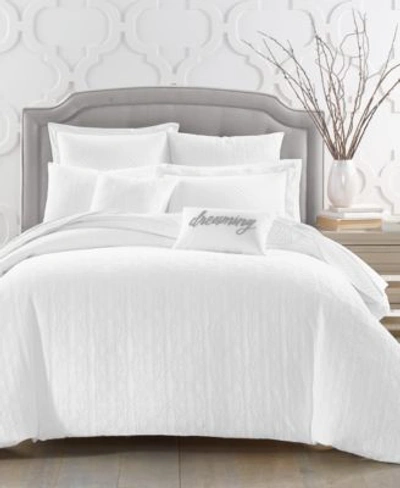Charter Club Damask Designs Woven Tile Comforter Sets Created For Macys Bedding In White