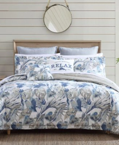 Tommy Bahama Home Tommy Bahama Raw Coast Comforter Bonus Set Bedding In Blue