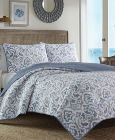 Tommy Bahama Home Tommy Bahama Cape Verde Smoke Quilt Collection Bedding