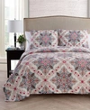 VCNY HOME WYNDHAM MEDALLION QUILT SET COLLECTION