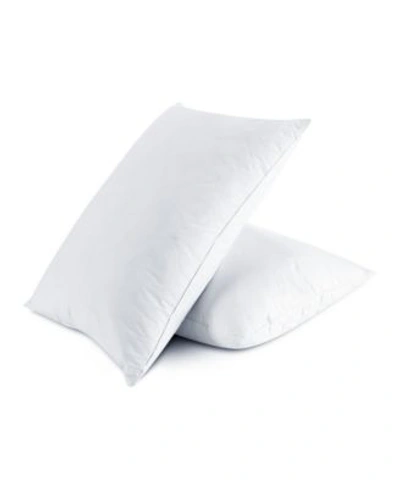 Unikome 2 Pack Down Feather Bed Pillows Collection In White