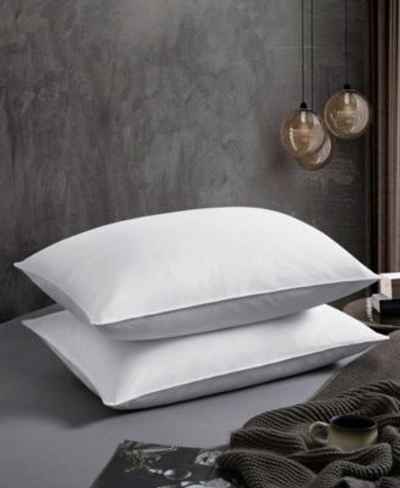 Unikome 2 Pack Feather Down Bed Pillows In White