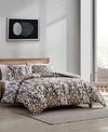 KENNETH COLE NEW YORK ABSTRACT LEOPARD DUVET COVER SET COLLECTION