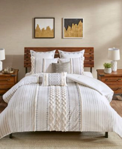 Ink+ivy Inkivy Imani Cotton Comforter Mini Sets Bedding In Ivory