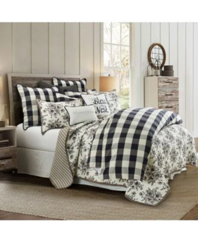 Hiend Accents Camille Comforter Set In Black