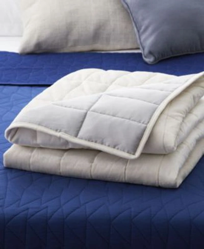 Dr. oz Good Life Center Yourself Dual Sided Weighted Blankets Bedding In Cream