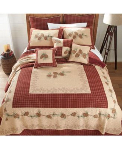 American Heritage Textiles Pine Lodge Cotton Quilt Collection Bedding In Multi