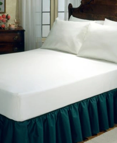 Fresh Ideas Fitted Vinyl Mattress Protectors In White